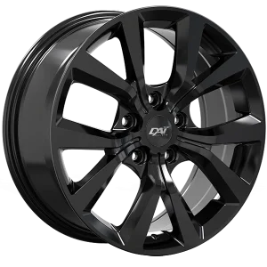 Dai Alloys – MISSION – Black – 17″x7.5″ 40mm – All weather Wheels – DW10717005